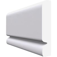 Reveal MDF Dado Rail White Primed 4200mm x 95mm x 25mm