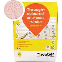 Weberpral M Rose Render 25kg - Pack of 10