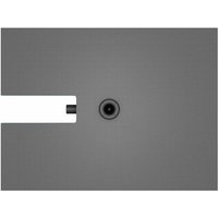 Wedi Fundo Integro Rectangular Floor Element Centre Drain (Short Side Connection) 1200mm x 900mm x 90mm