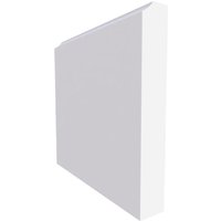 Scotia MDF Skirting Board White Primed 4200mm x 220mm x 18mm