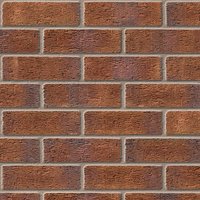 Ibstock Aldridge New Burntwood Red Rustic Facing Brick 65mm | Pack of 360