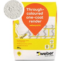 Weberpral M Pearl Grey Render 25kg - Pack of 10