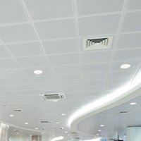 Knauf Armstrong Metal Ceiling Tiles Microperforated Lay-In Tegular Edge With Acoustic Fleece 600mm x 600mm x 8mm - Pack of 16 | 5.76m2
