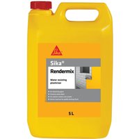 Sika RenderMix Water Resisting Plasticiser - 5L (Box of 4)