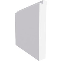 Single Step MDF Skirting Board Unprimed 4200mm x 220mm x 18mm