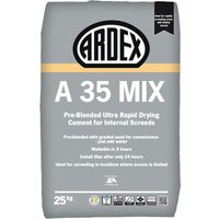 Ardex A 35 Mix Pre-Blended Ultra Rapid Drying Screed - 25kg