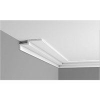 C391 Plastic Coving 200cm x 6cm x 16cm