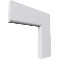 Bullnose MDF Architrave White Primed 4200mm x 80mm x 18mm
