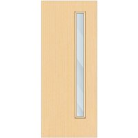 Crown Ash Solid Core FD30 Clear Glazed Internal Fire Door 2700mm x 926mm x 44mm | 1500mm x 150mm VP