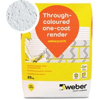 Weberpral M Granite Grey Render 25kg - Pack of 10