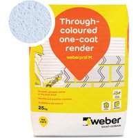 Weberpral M Light Blue Render 25kg - Pack of 10
