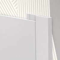 Hi-Clad Edge Trim One Part (J Trim) 3000mm Satin White