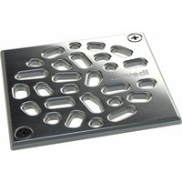 Wedi Fundo Fino 3.3 Stainless Steel Screw In Drain Grate 115mm x 115mm x 5mm Square