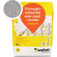 Weberpral M Graphite Render 25kg - Pack of 10