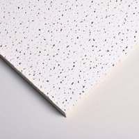 Zentia Armstrong Fission FT Ceiling Tiles Board Edge White 600mm x 600mm - Pack of 16 | 5.76m2 - BP9121M3C