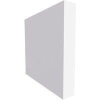 Square MDF Skirting Board Unprimed 4200mm x 220mm x 18mm