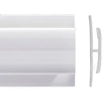 Altro Whiterock PVCu Single-part Joint Strip White 3000mm - G831/30