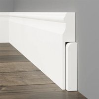 Royal B MDF Skirting Board Cover White Primed 4100mm x 210mm x 25mm