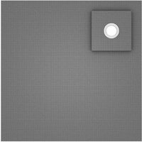 Wedi Fundo Ligno Floor Element Corner Drain Square 1200mm x 1200mm x 20/41mm