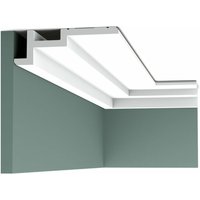 C396 Plastic Coving 200cm x 6cm x 18.5cm