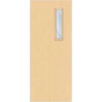 Crown Ash Solid Core FD30 Clear Glazed Internal Fire Door 2700mm x 926mm x 44mm | 600mm x 150mm VP