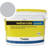 Weber Webercote Smooth Mid Grey - 12.5L
