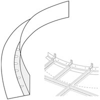 Zentia Armstrong Flexible Perimeter Trim 2500mm x 29mm x 19mm White