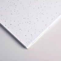 Zentia Armstrong Clean Room FL Ceiling Tiles Board Edge 600mm x 600mm - Pack of 16 | 5.76m2 - BP9527M7H