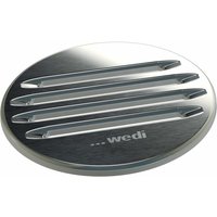 Wedi Fundo Fino 2.2 Stainless Steel Drain Grate 115mm x 115mm x 5mm Round