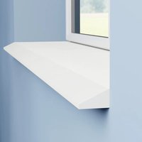 Chamfered MDF Window Board White Primed 3000mm x 250mm x 25mm