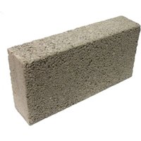 Solid Medium Density 3.6N Concrete Block 100mm
