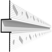 QIC Trims Type W25 Drylining Trim 3000mm
