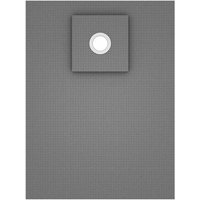 Wedi Fundo Ligno Floor Element End Drain Rectangular 1600mm x 900mm x 20/41mm