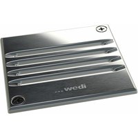 Wedi Fundo Fino 2.3 Stainless Steel Screw In  Drain Grate 115mm x 115mm x 5mm Square