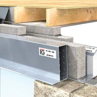 IG Heavy Duty Steel Solid Wall Box Lintel 2550mm x 215mm - HD BOX100