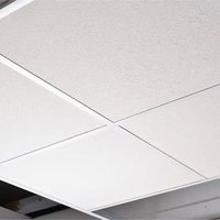 Zentia Armstrong Aquabloc Ceiling Tiles Board Edge 600mm x 600mm - Pack of 16 | 5.76m2 - BP2100M4