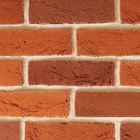 Traditional Brick & Stone Imperial Red Blend Fine Handmade Textured Facing Brick 65mm | Pack of 515