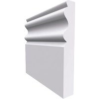 Regency D MDF Skirting Board Unprimed 4200mm x 220mm x 18mm