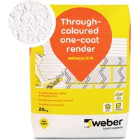 Weberpral M Chalk Render 25kg - Pack of 10
