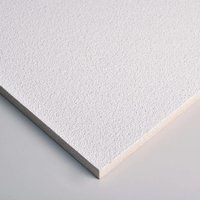 Zentia Armstrong Aruba Ceiling Tiles Board Edge White 600mm x 600mm - Pack of 16 | 5.76m2 - BP5460M4A