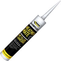 Everbuild Sika Weathermate Gap Filler & Adhesive 295ml White 489692