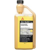 Sika MaxMix Concentrated Cement Colourant - Yellow 1L
