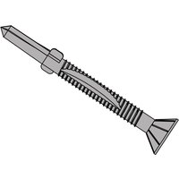 ForgeFix TechFast Timber to Steel CSK/Wing Screw No.5 Tip 5.5 x 150mm Box 50 TFCUWWSD55150H