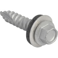 ForgeFix TechFast Hex Head Screw Sheet to Timber 6.3 x 32mm Pack 100 TFHT6332