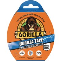 Gorilla Glue Gorilla All Weather Extreme Tape 11m Black 3044021 3044021