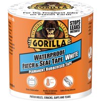 Gorilla Glue Gorilla® Waterproof Patch & Seal Tape 100mm x 3m White 3044741