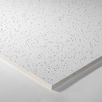 AMF Thermatex Mercure Mineral Ceiling Tiles Board Edge 1200mm x 600mm - Pack of 10 | 7.2m2