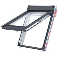 Keylite Hi-therm Fire Escape Roof Window PVC Finish 780mm x 1400mm PFE06HT