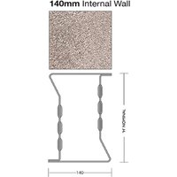 Birtley Extra Heavy Duty Steel Single Leaf Internal Wall Lintel 900mm x 142mm - SB140HDX