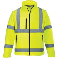 Portwest 2 in 1 Waterproof Hi Vis Softshell Jacket
